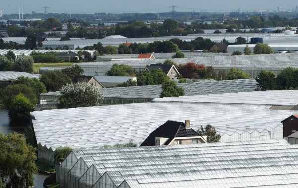 Wonen zicht van Poeldijkse kerktoren richting noordoost JE