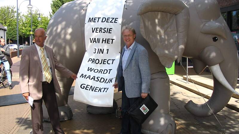 Protest Maasdijk